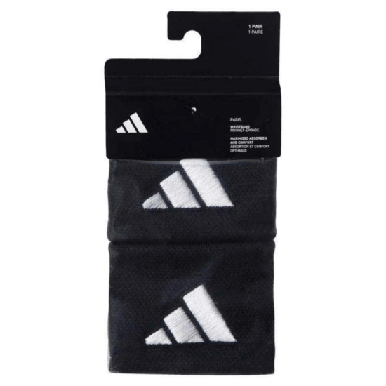 Muñequera Adidas Pequeña Negra Pack