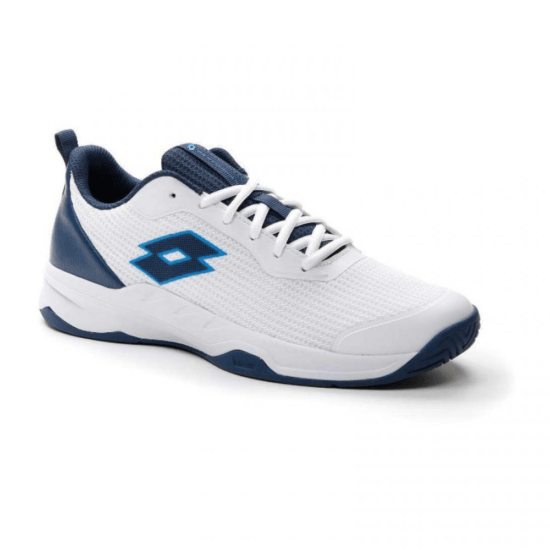 Zapatillas Lotto Mirage 600 ALR Blanco_Azul Denim Lado