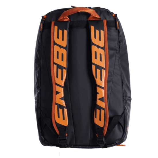 Mochila Enebe Mustang Negro_Naranja Trasera