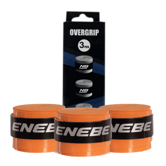 Pack 3 Overgrips Enebe Liso Naranja