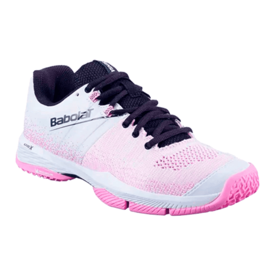 Zapatilla Babolat Sensa Woman Rosa Lado