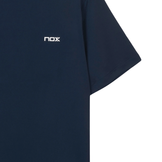 Camiseta Nox Team Regular Tapia Azul Marino Detalle