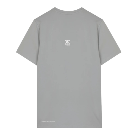 Camiseta Nox Team Regular Tapia Gris Espalda