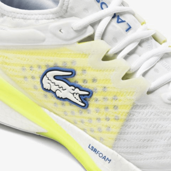 Zapatillas Lacoste Lite All 45M014 Blanca_Fluor Detalle