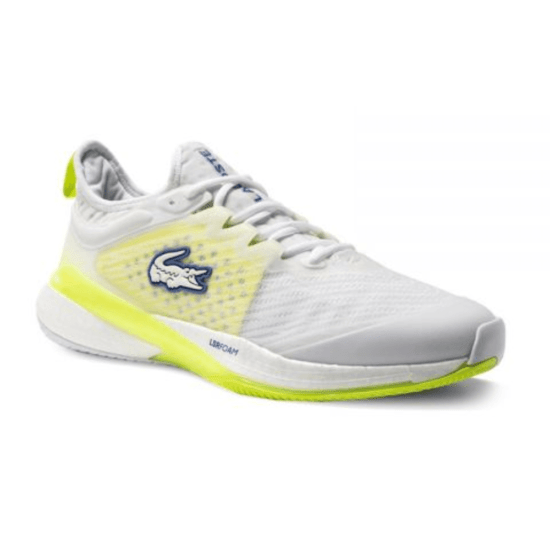 Zapatillas Lacoste Lite All 45M014 Blanca_Fluor Lado