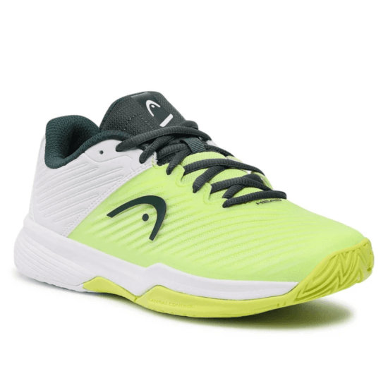 Zapatillas Head Revolt Pro 4.0 Blanco_Amarillo Lado