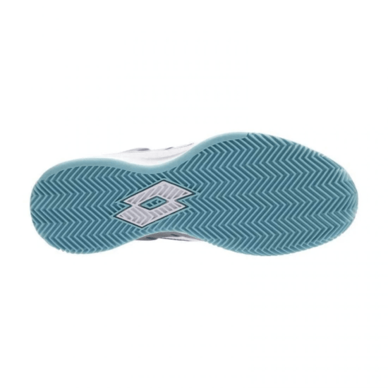 Zapatillas Lotto 200 Cly W Blanco_Azul Suela