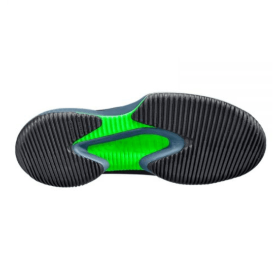 Zapatillas Wilson Kaos Swift Negro_Verde Suela