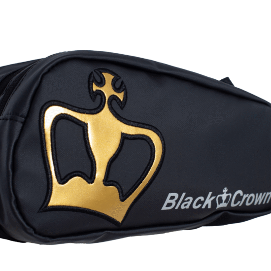 Neceser Black Crown Miracle Pro Dorado Detalle