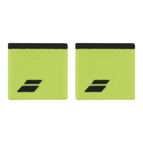 Babolat Logo Wristband Amarillo_Negro