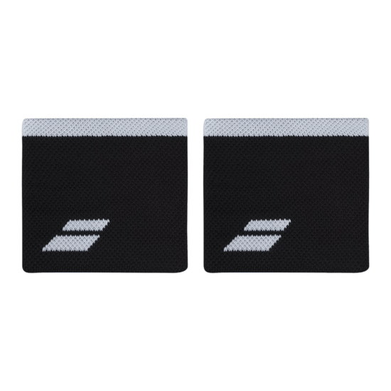 Babolat Logo Wristband Negro_Gris