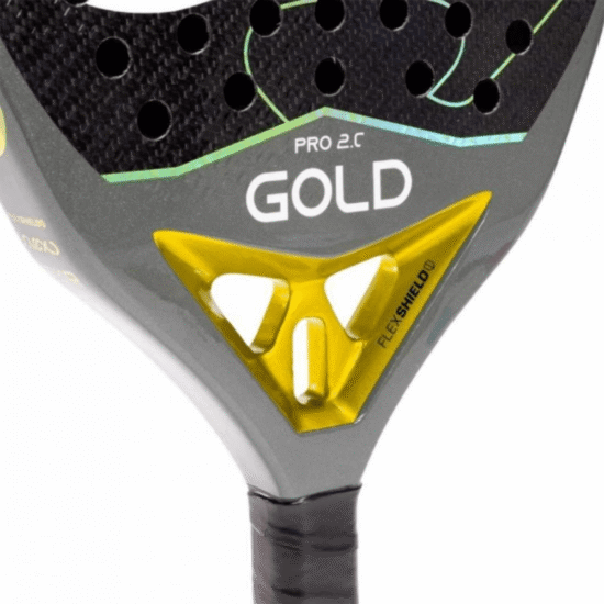 Joma Gold Pro Negro Amarillo Detalle