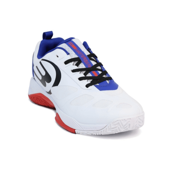 Zapatillas Bullpadel Hack Hybrid PN22 Blanco Lado
