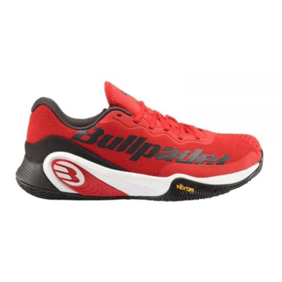 Zapatillas Bullpadel Hack Vibram 23V Rojo