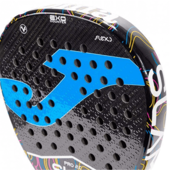 Joma Slam Pro Negro Turquesa Fluor Cara
