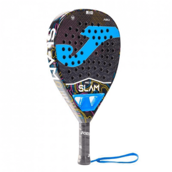 Joma Slam Pro Negro Turquesa Fluor Lado