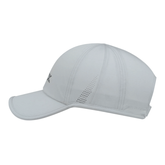 Gorra Nox Gris_Negro Lado