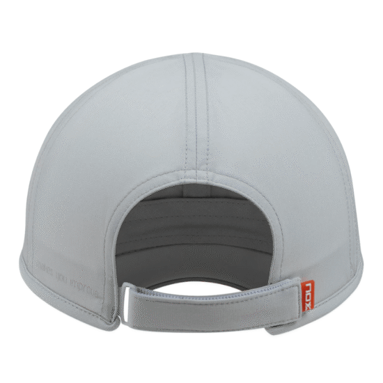 Gorra Nox Gris_Negro Trasera