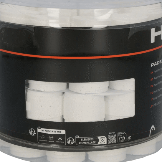 Tarrina Head Padel Pro 60 Overgrips Perforados Detalle