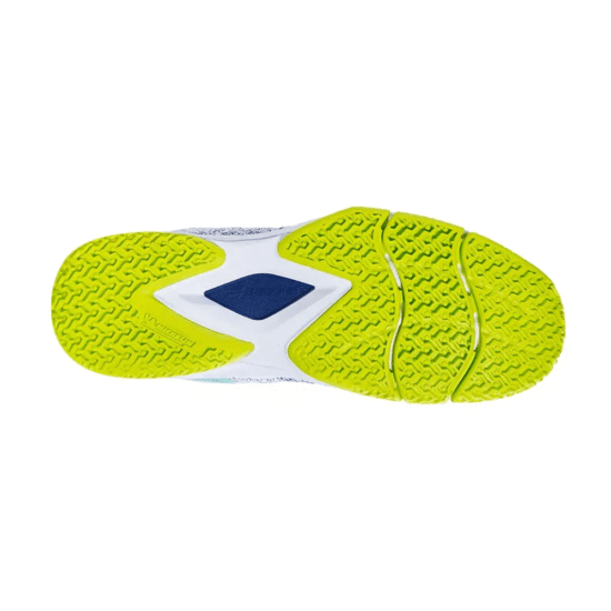 Zapatillas Babolat Sensa Blanco Azul Suela Zapatillas Babolat Sensa Blanco Azul Suela