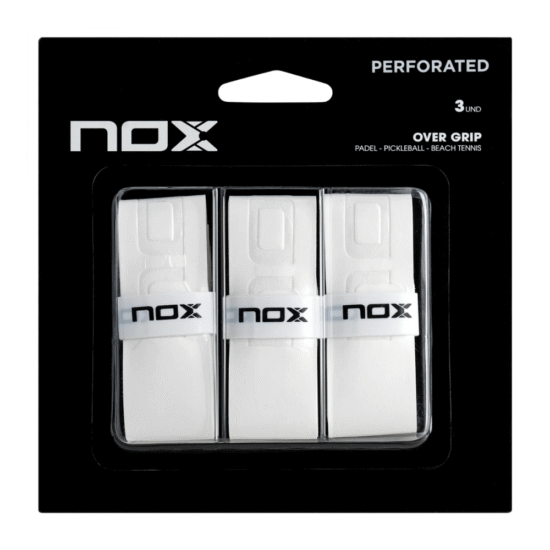 Blister Nox 3 Overgrips Pro Blanco Liso