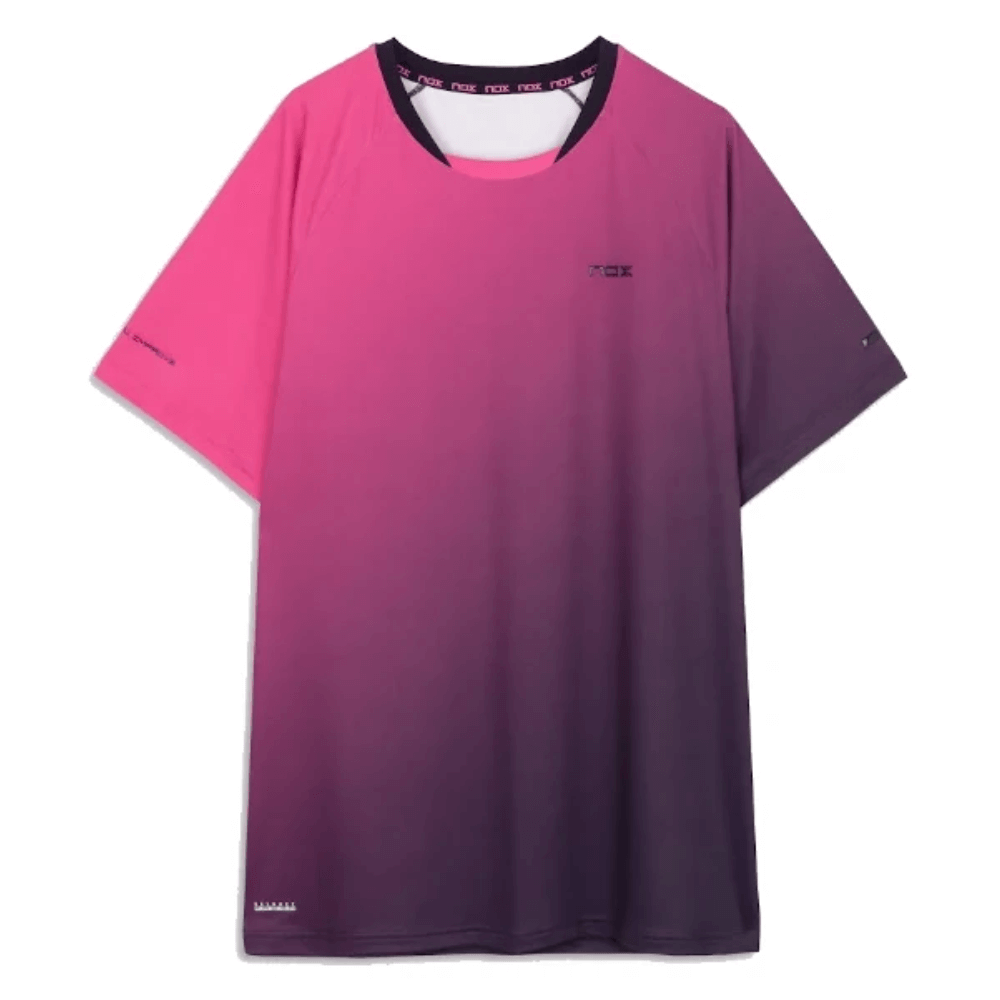 Camiseta Nox Pro Blackberry Rose Degraded Camiseta Nox Pro Blackberry Rose Degraded