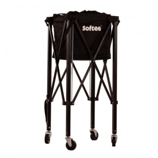 Carro Portapelotas Softee Aluminio Negro