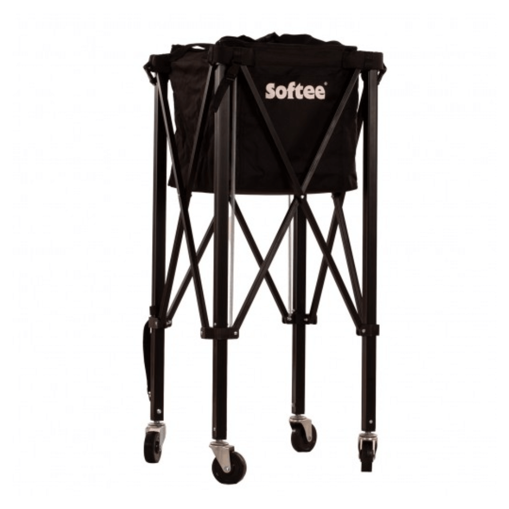 Carro Portapelotas Softee Aluminio Negro Carro Portapelotas Softee Aluminio Negro