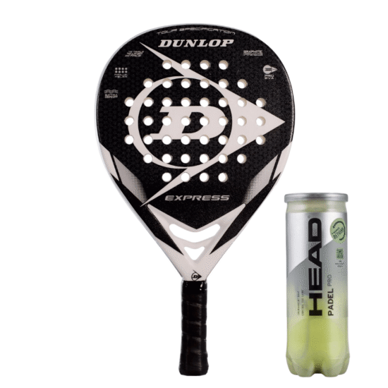 Pack Dunlop Express Blanco Negro