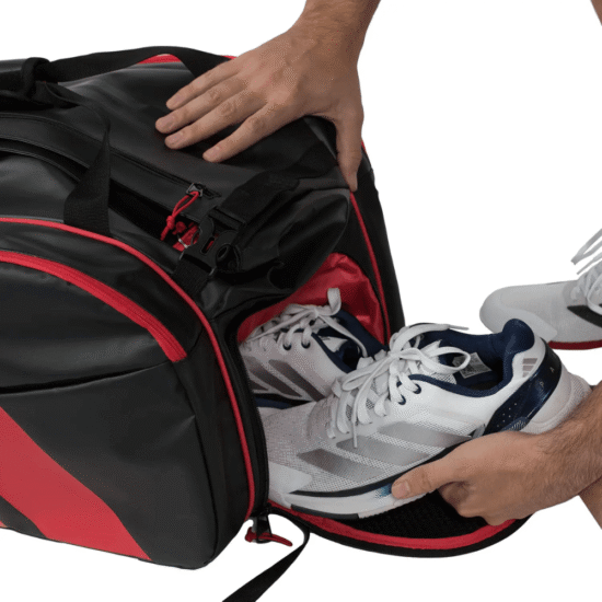 Paletero Adidas Multigame Black_Red 2026 Detalle Paletero Adidas Multigame Black_Red 2026 Detalle