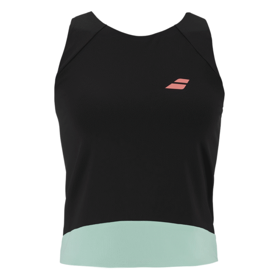 Camiseta Babolat Perf Tank Negro_Negro
