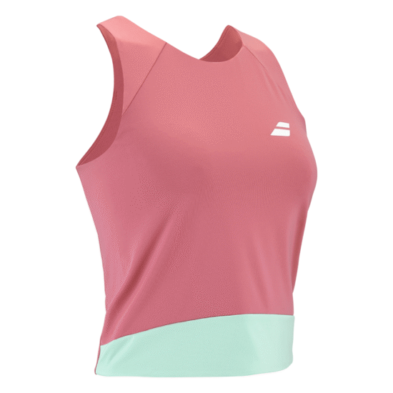 Camiseta Babolat Perf Tank Sun Kissed Coral Lado