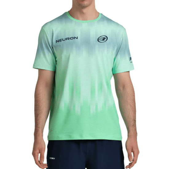 Camiseta Bullpadel Chingotto 26V Verde Ácido