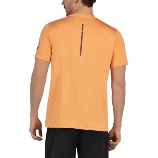 Camiseta Bullpadel Coledil Mandarina Fluor Vigore Espalda Camiseta Bullpadel Coledil Mandarina Fluor Vigore Espalda
