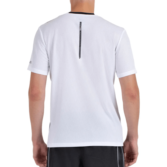 Camiseta Bullpadel Cumbre Blanco Espalda Camiseta Bullpadel Cumbre Blanco Espalda
