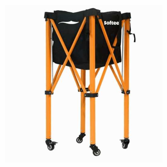 Carro Portapelotas Softee Recovery Negro_Naranja