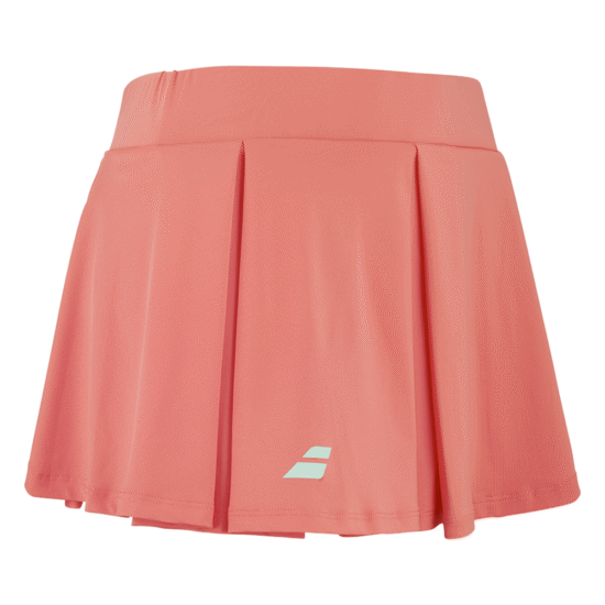 Falda Babolat Blanco Desert Flower Lado