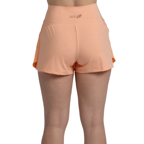Falda Bullpadel Acim Naranja Pastel Espalda Falda Bullpadel Acim Naranja Pastel Espalda