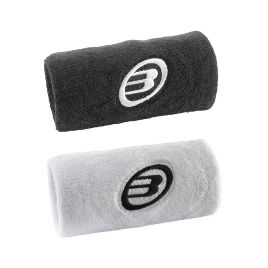 Muñequera Bullpadel BPMU262 Negro_Blanco
