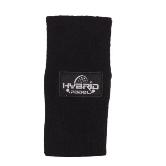 Muñequera Hybrid Padel Negra