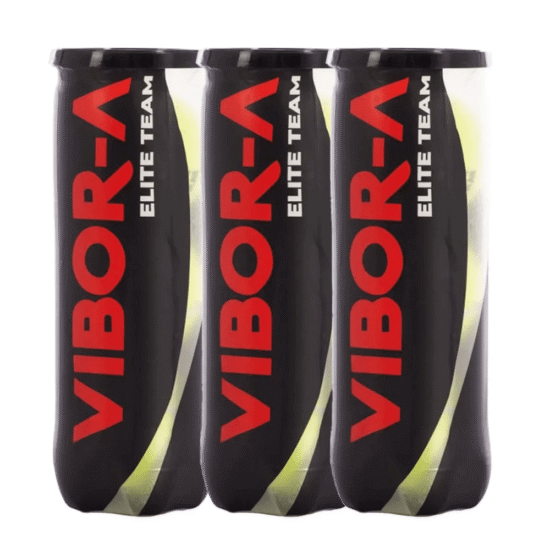 Pack de 3 Botes de Bolas Vibora Elite Team