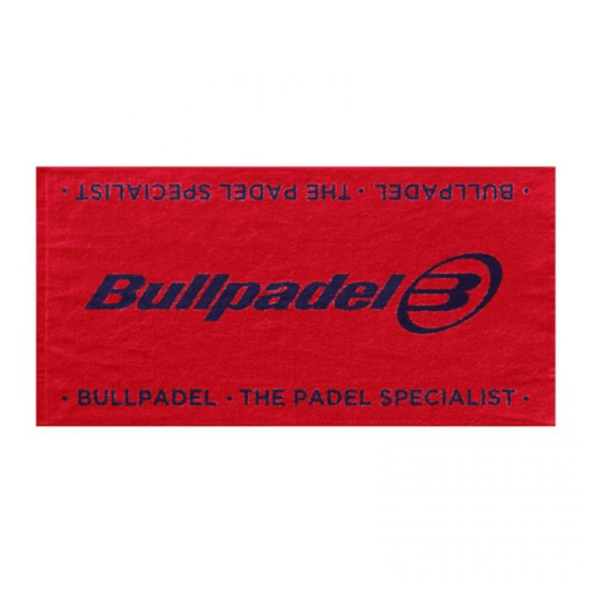 Toalla Bullpadel BPTowel 100x50 Rojo