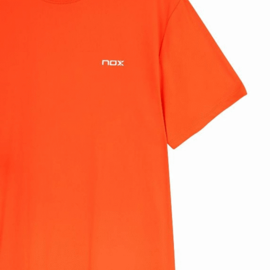 Camiseta Nox Team Regular Naranja Detalle Camiseta Nox Team Regular Naranja Detalle