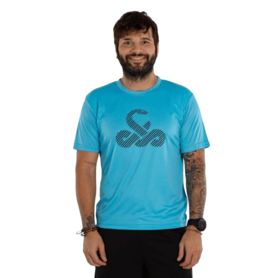 Camiseta Vibora Taipan Azul Eléctrico