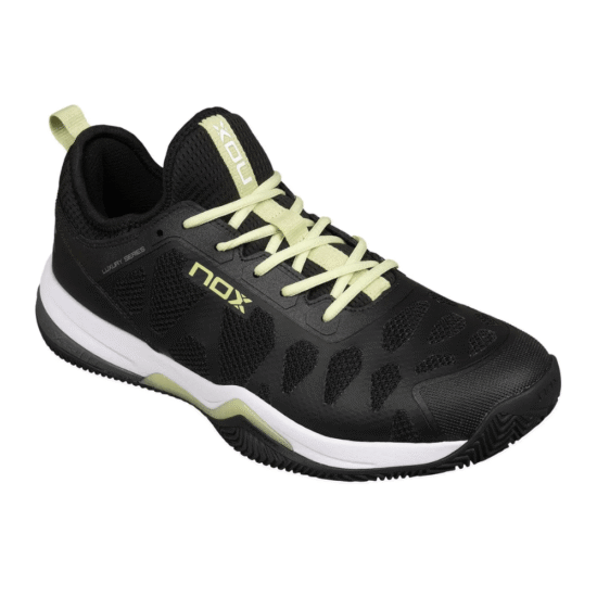 Zapatillas Nox Nerbo Black_Soft Lime Lado