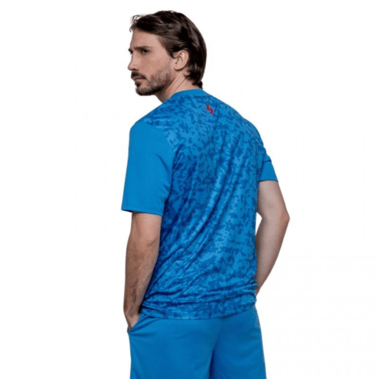 Camiseta Siux Cyber 26 Azul Espalda Camiseta Siux Cyber 26 Azul Espalda