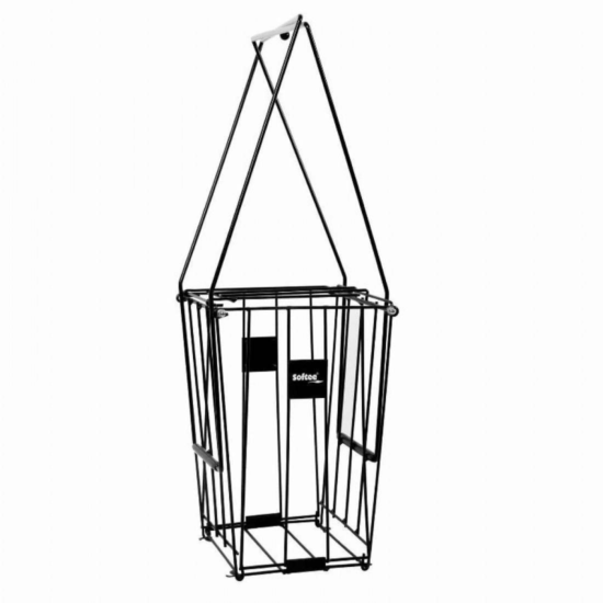 Cesta Portapelotas Softee Aluminio Negro 1
