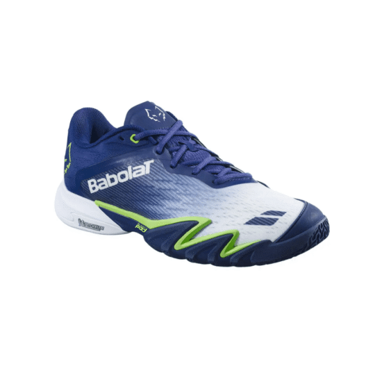 Zapatillas Babolat Premura 3 Juan Lebron Azul_Verde Lado