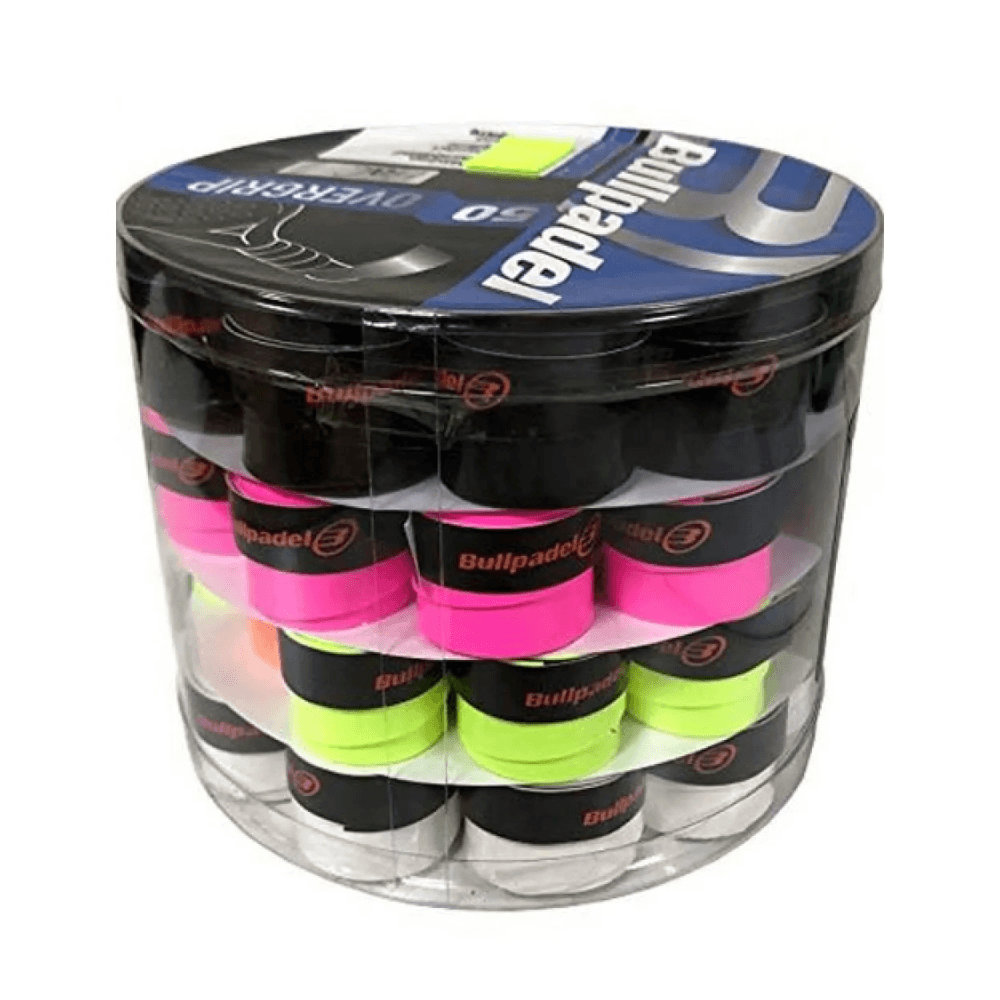 Tambor Bullpadel GB1604 Colores 50 Overgrips Tambor Bullpadel GB1604 Colores 50 Overgrips