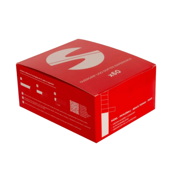 Caja Overgrips Softee Experience Lisos Blanco 60 unidades
